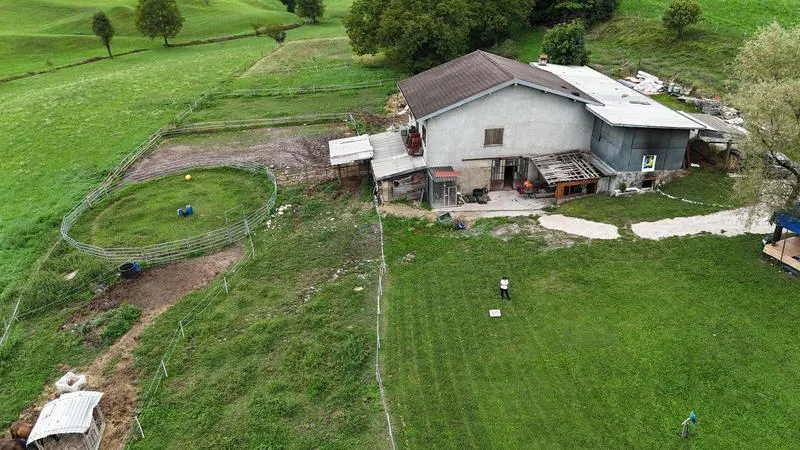 Visita agli animali della fattoria a Clusone