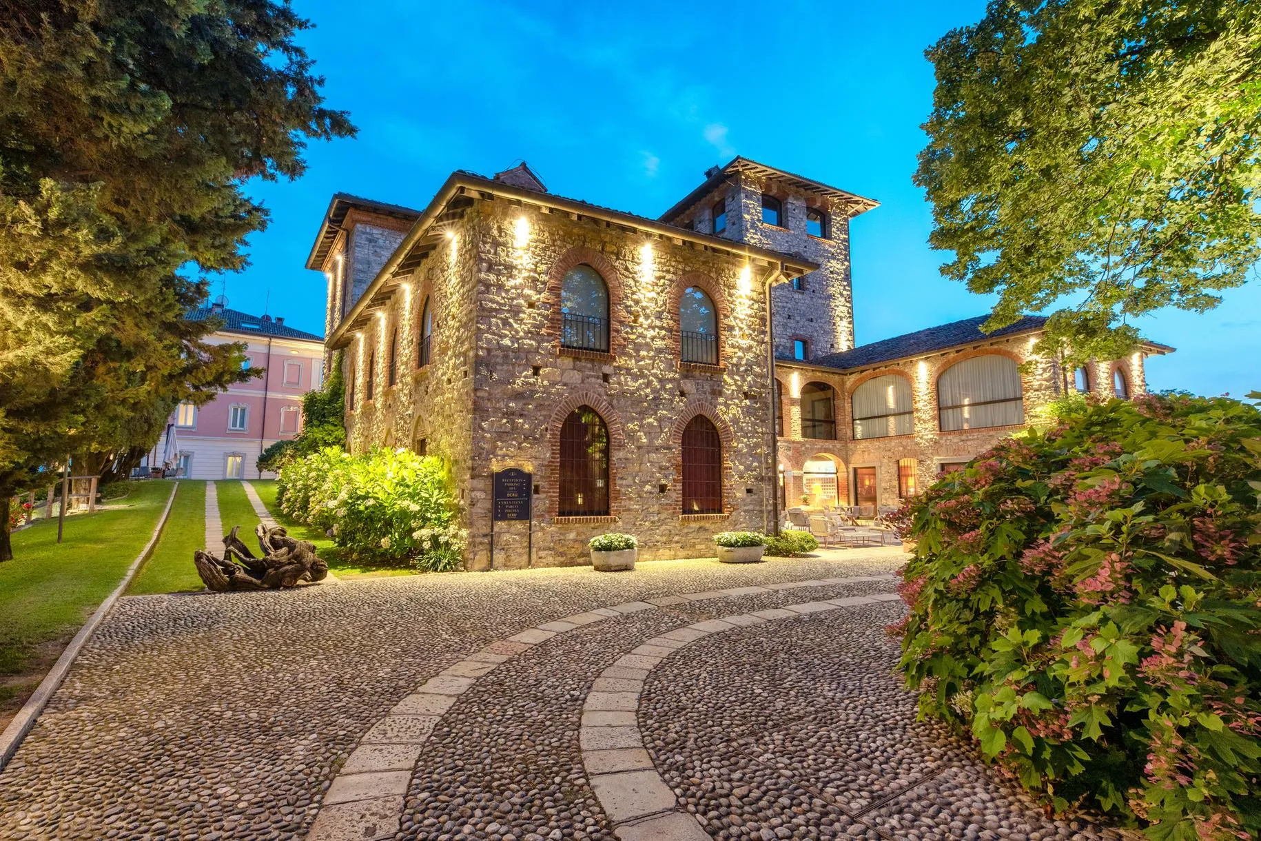 Day spa con cena degustazione al Castello di Casiglio vicino al Lago di Como