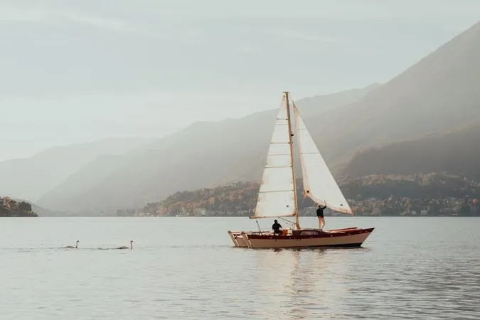 Lake Como Catamaran Winter Breakfast