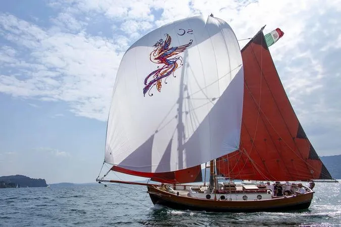 Private Boat Tours on Lake Maggiore – On Our Classic Gaff-Rigged Cutter