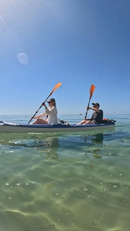 Giro in Kayak alla Scala dei Turchi con snorkeling
