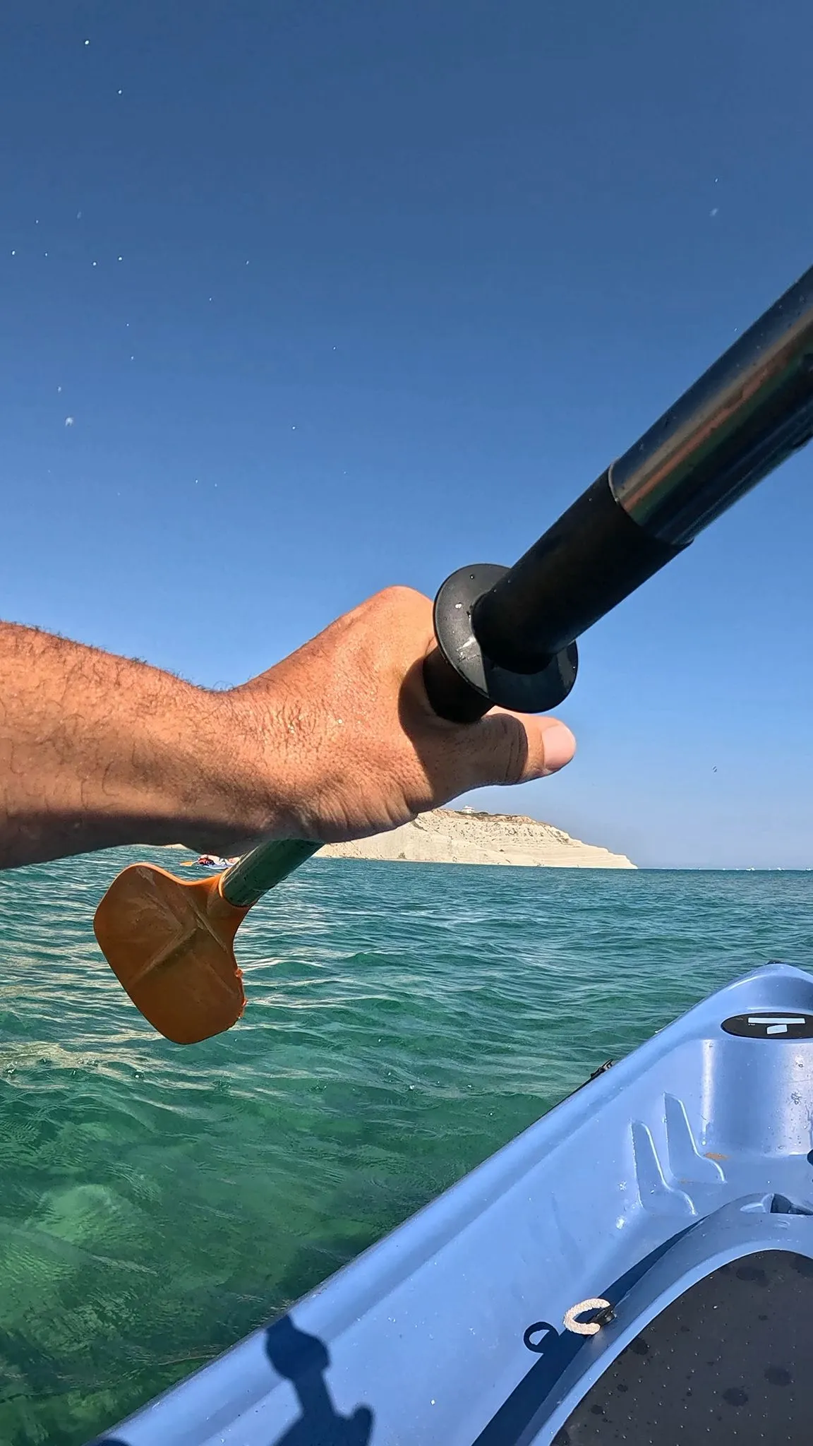 Giro in Kayak alla Scala dei Turchi con snorkeling