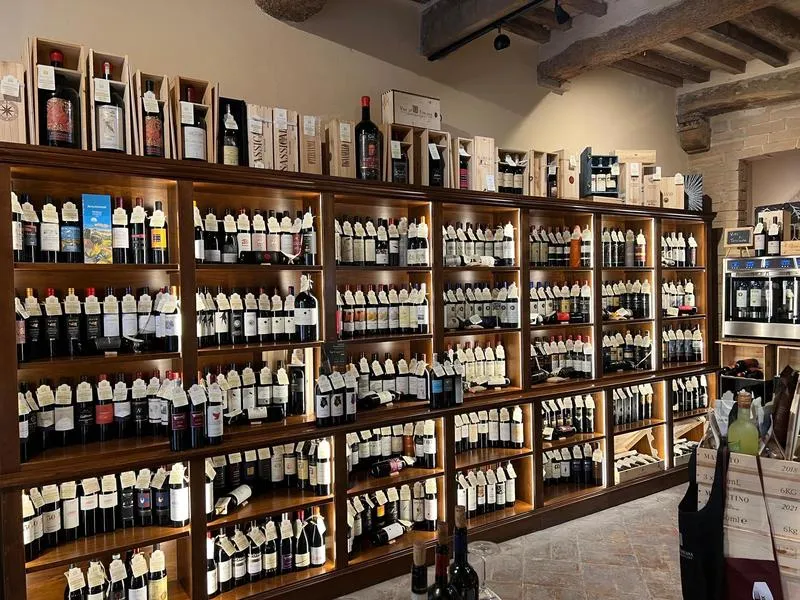 Degustazione vini a Pienza in Val d'Orcia