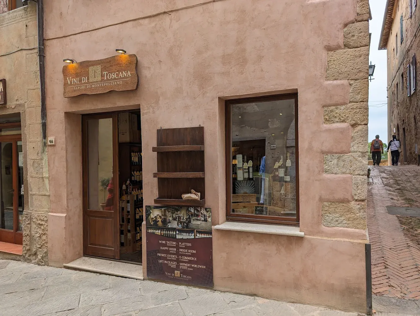Degustazione vini a Pienza in Val d'Orcia