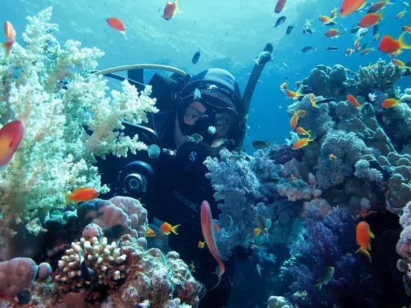 Sea baptism in the Isola Bella nature reserve in Taormina