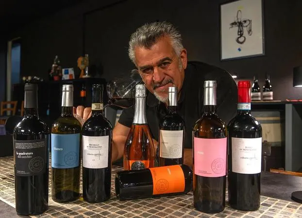 Winery tour and wine tasting in Val d'Orcia in Montalcino