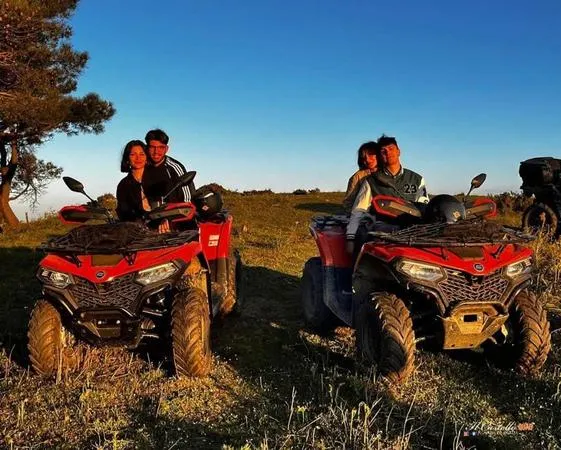 Escursione in quad con aperitivo da Novara di Sicilia