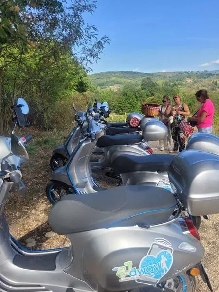 Tour in vespa nel Chianti con Picnic nelle vigne