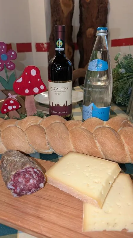 Pranzo con menù tipico all'Agriturismo Ca di Franchì a Bracca in Val Seriana (Copia)