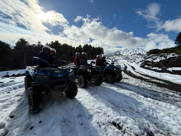 Tour in quad delle Gole dell' Alcantara fino all'Etna