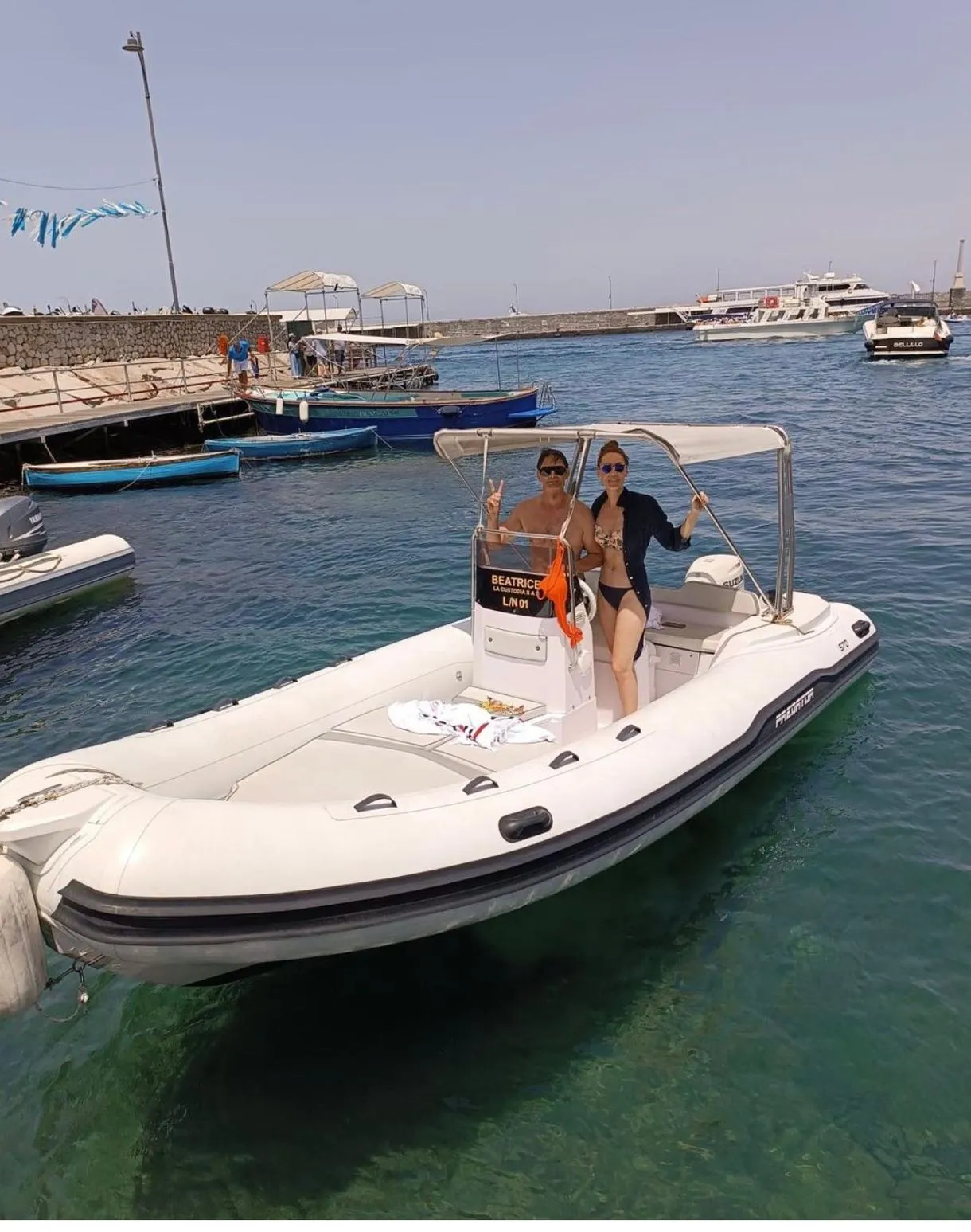 Noleggio Gommone a Capri