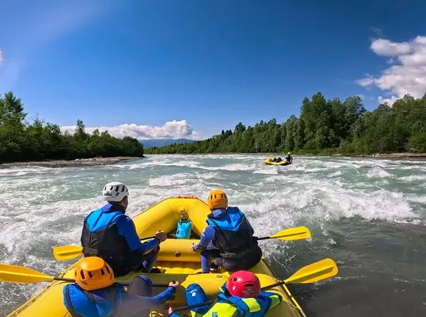 Rafting nel Parco Nazionale delle Dolomiti Bellunesi