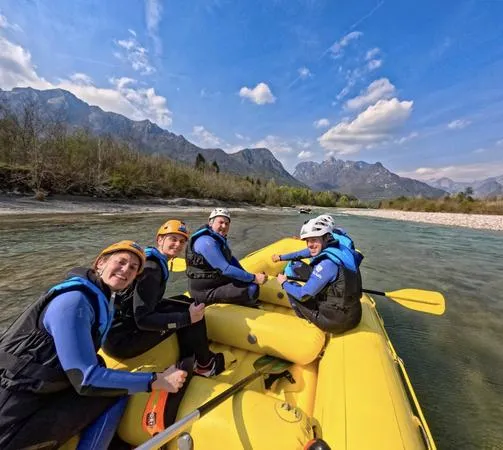Rafting nel Parco Nazionale delle Dolomiti Bellunesi