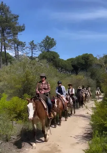 Passeggiata a cavallo nel Parco della Maremma