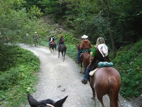 Passeggiata a cavallo nel Parco della Maremma