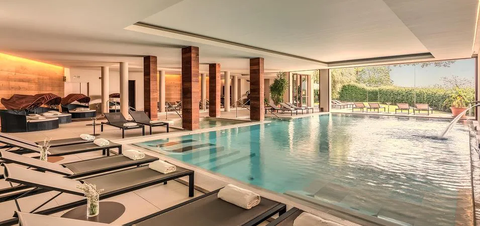 Ingresso spa di 4 ore presso Tenuta de l'Annunziata vicino al Lago di Como