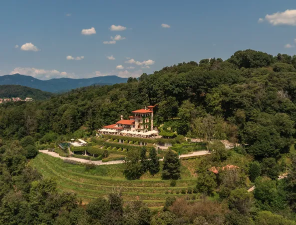 Spa entrance with dinner at Tenuta de l'Annunziata near Lake Como