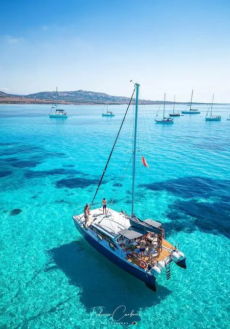 Escursione in catamarano all'Asinara da Stintino con pranzo