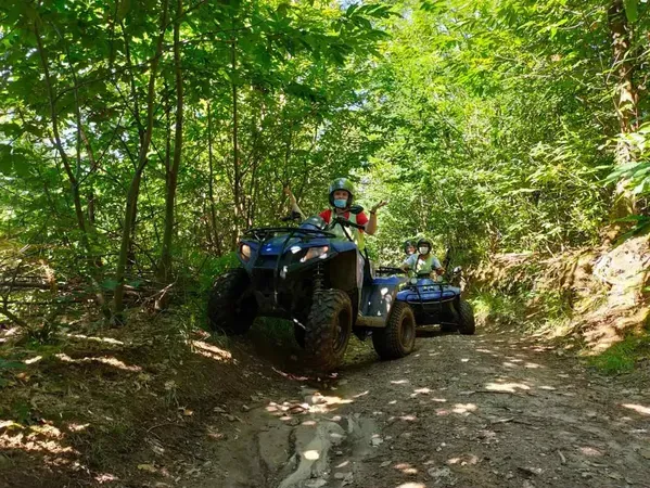 Giro in quad di 4 ore nelle montagne sopra Brescia