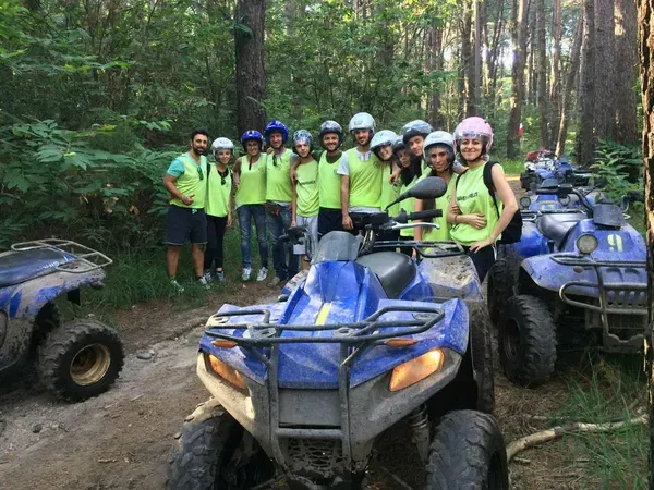 Giro in quad nelle montagne sopra Brescia per esperti