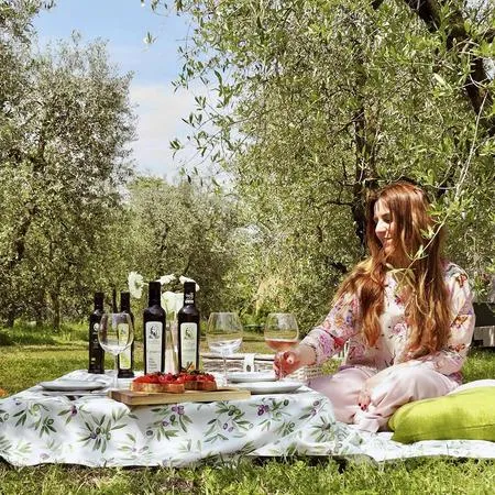 Picnic nell'uliveto sul Lago di Garda al Frantoio Manestrini