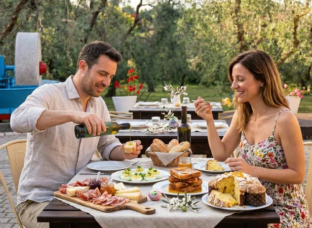 Brunch con prodotti locali sul Lago di Garda