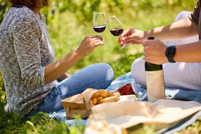 Picnic tra i vigneti del Monferrato