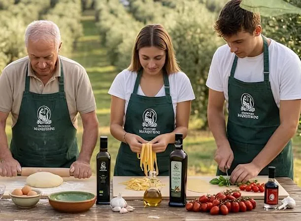 Corso di cucina al Frantoio Manestrini sul Lago di Garda