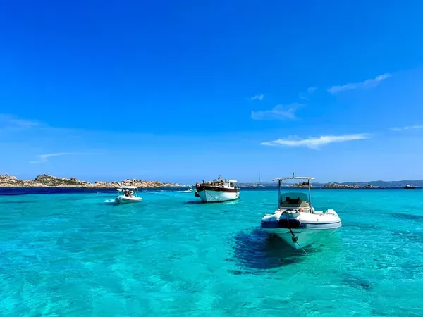 Escursione in barca all'Isola di Budelli e Spargi da Palau con skipper