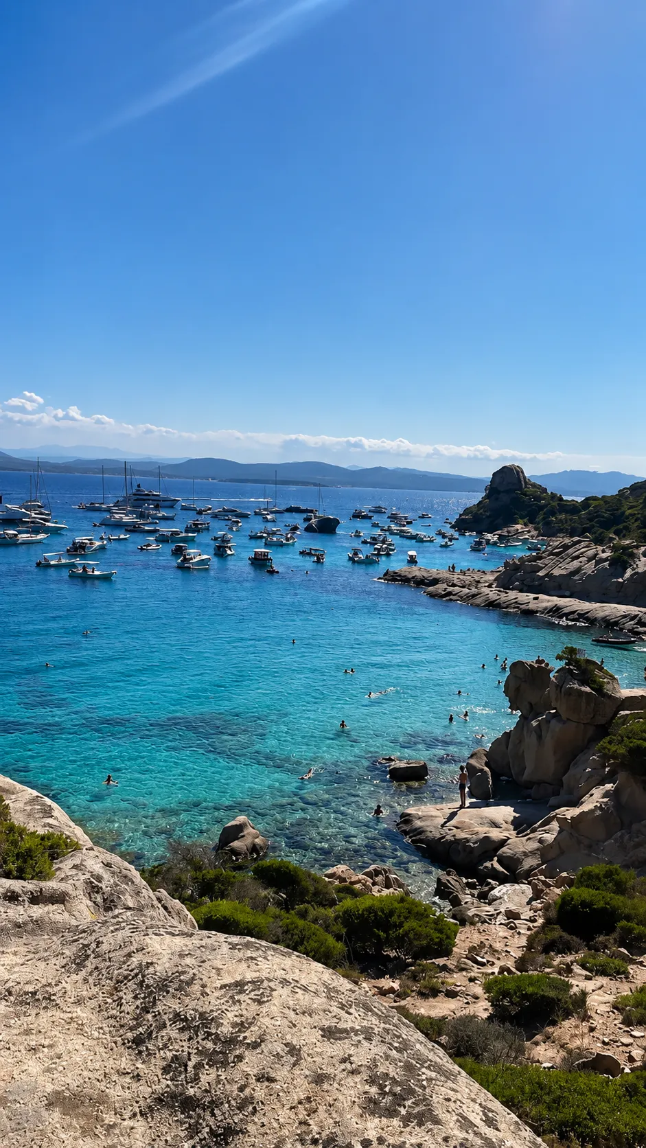 Escursione in gommone nell'Arcipelago di La Maddalena