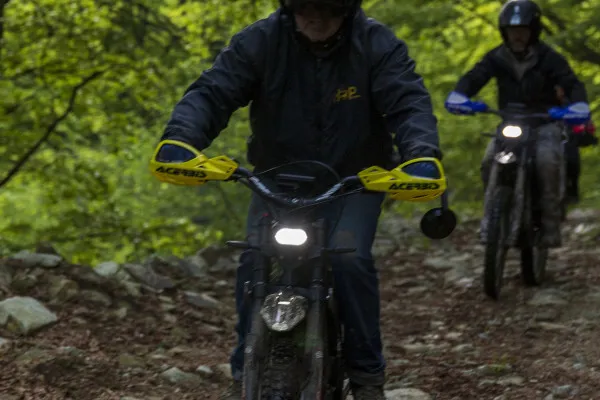 Tour in motocross elettrica nella Valle Pesio con aperitivo