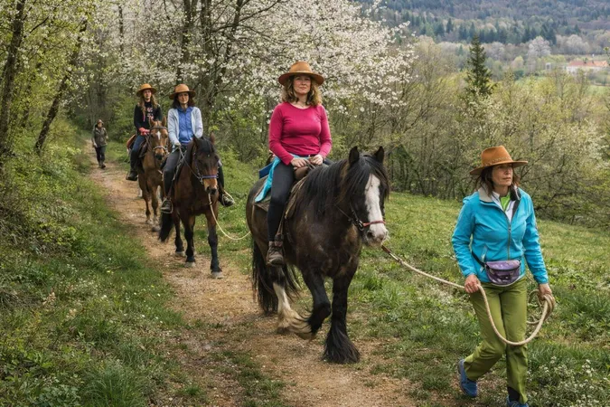 Passeggiata a cavallo a Chiusa di Pesio con aperitivo