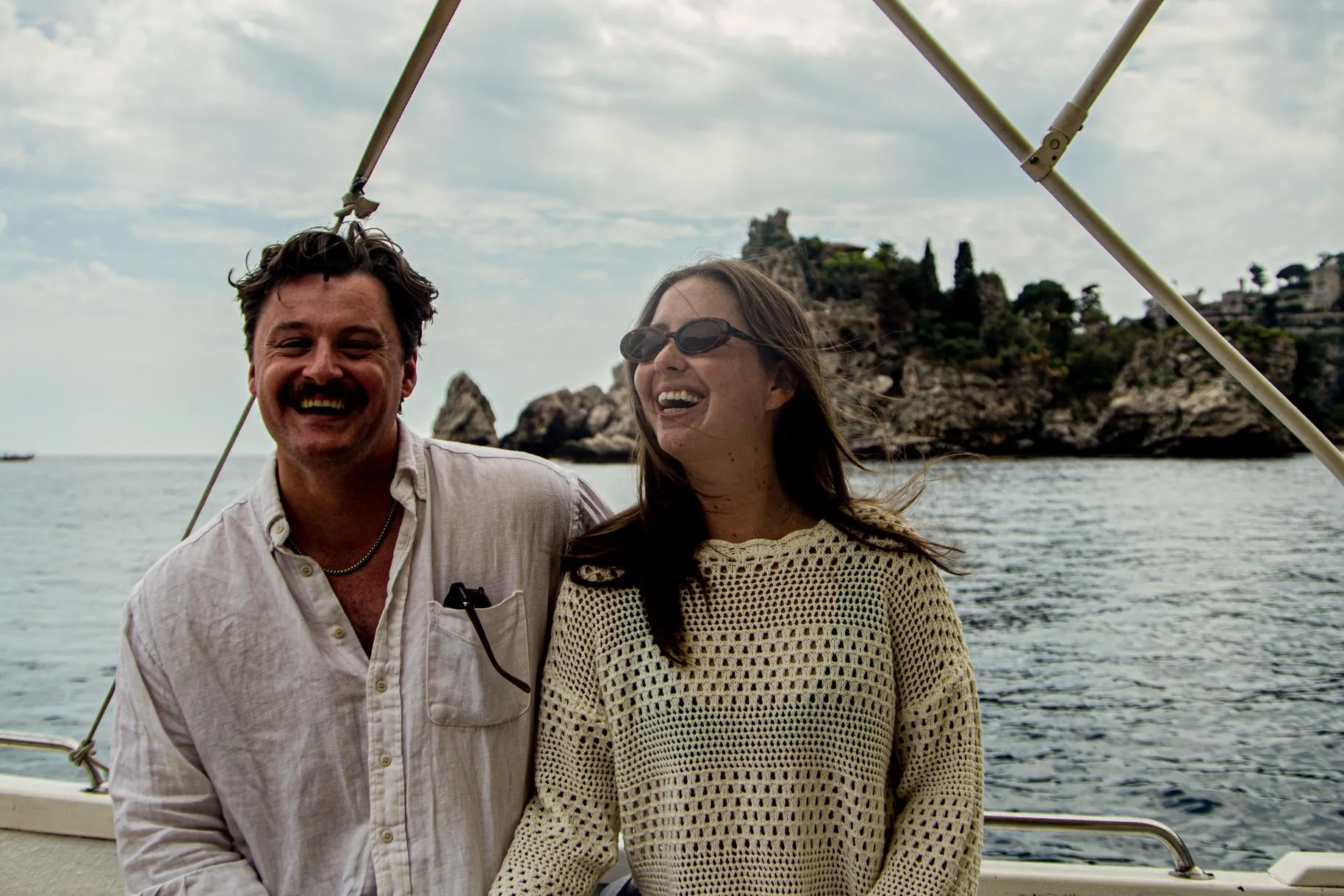 Artistic Sicilian Gozzo 7m – Snorkeling Included | From Isola Bella Beach, Taormina
