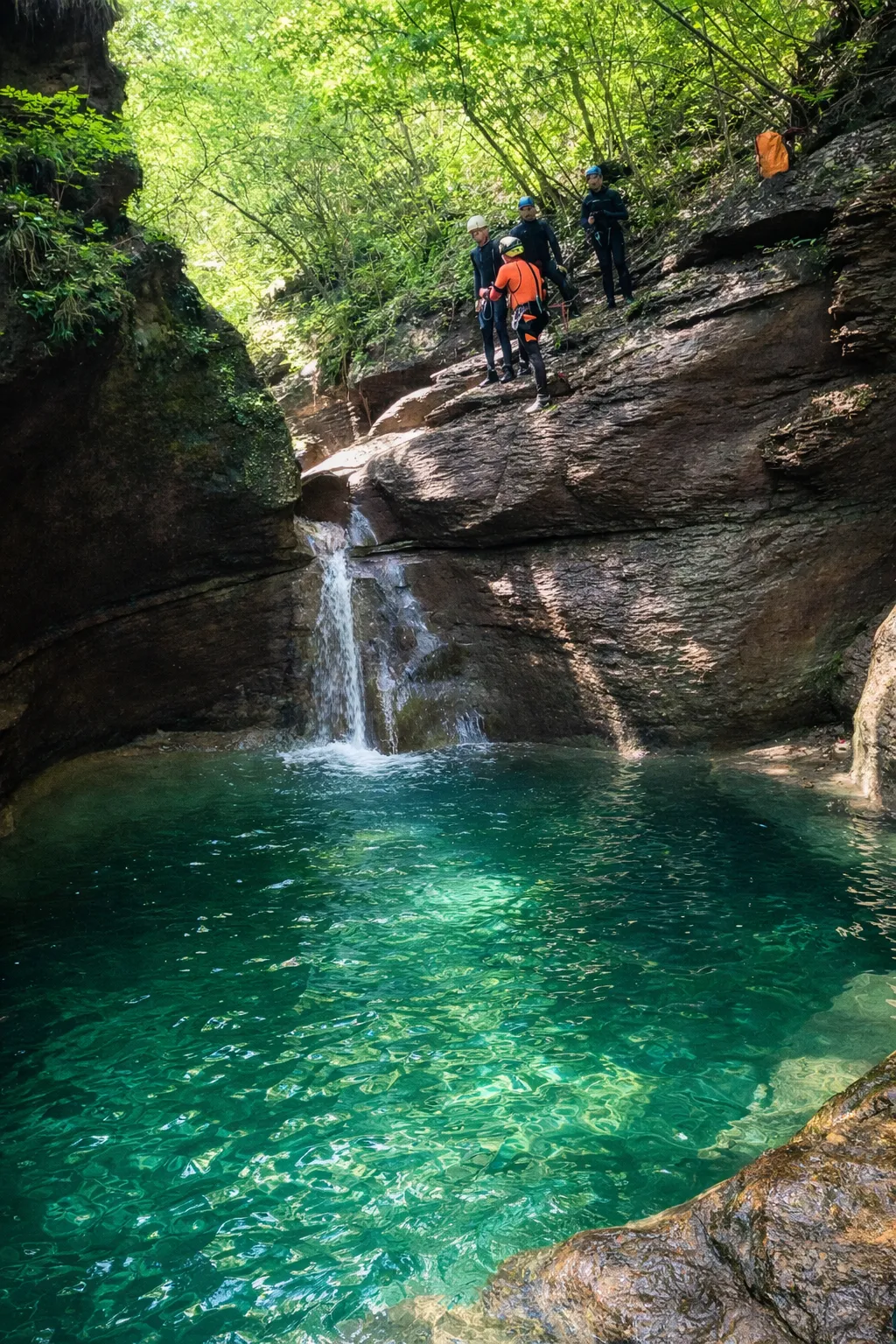 Canyoning in Val Maggiore nelle Prealpi Dolomitiche