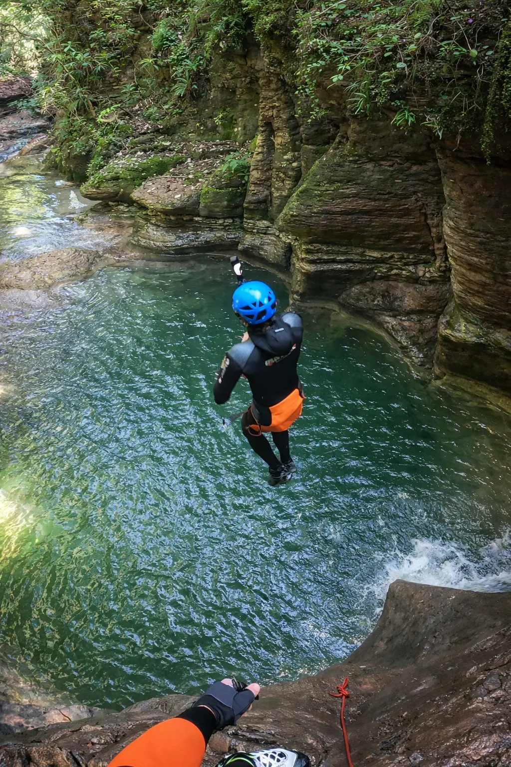 Canyoning in Val Maggiore nelle Prealpi Dolomitiche