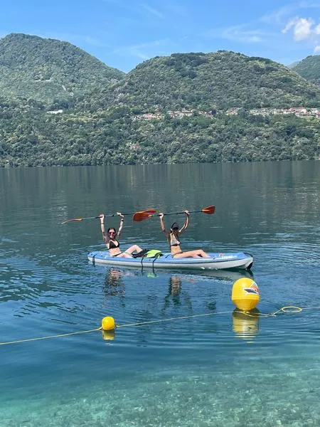 Noleggio Kayak alla cascata del Lago d'Orta