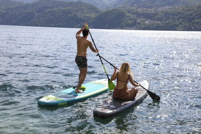 Noleggio SUP alla cascata del Lago d'Orta