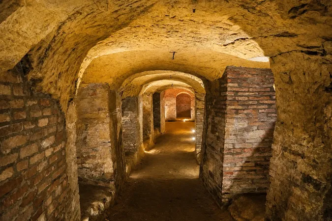 Tour delle grotte di Santarcangelo di Romagna con aperitivo tradizionale