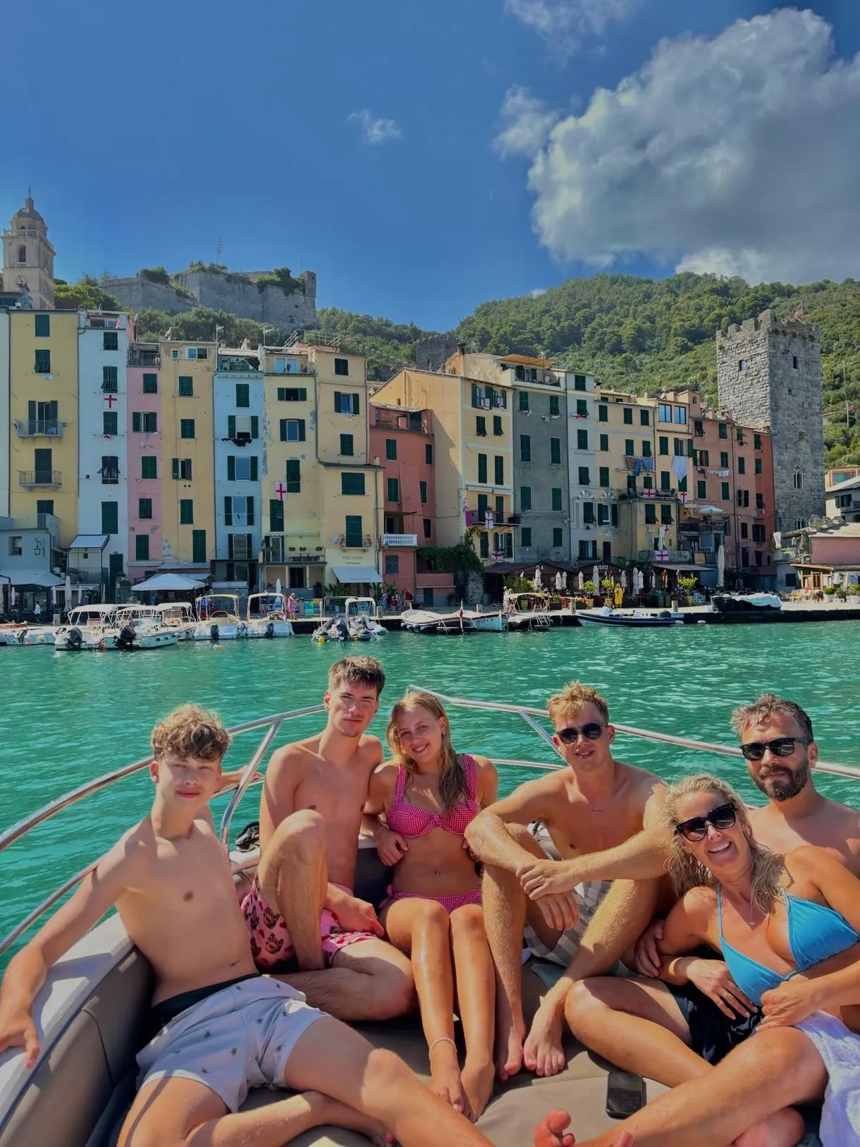 Escursione in barca nel Golfo dei Poeti con skipper da La Spezia