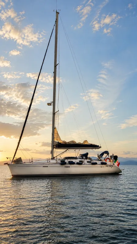 Escursione in barca a vela al tramonto da Alghero con skipper e aperitivo a bordo