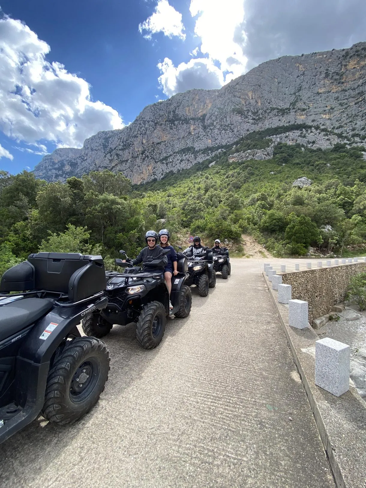 Escursione guidata in quad da Dorgali a Cala Gonone