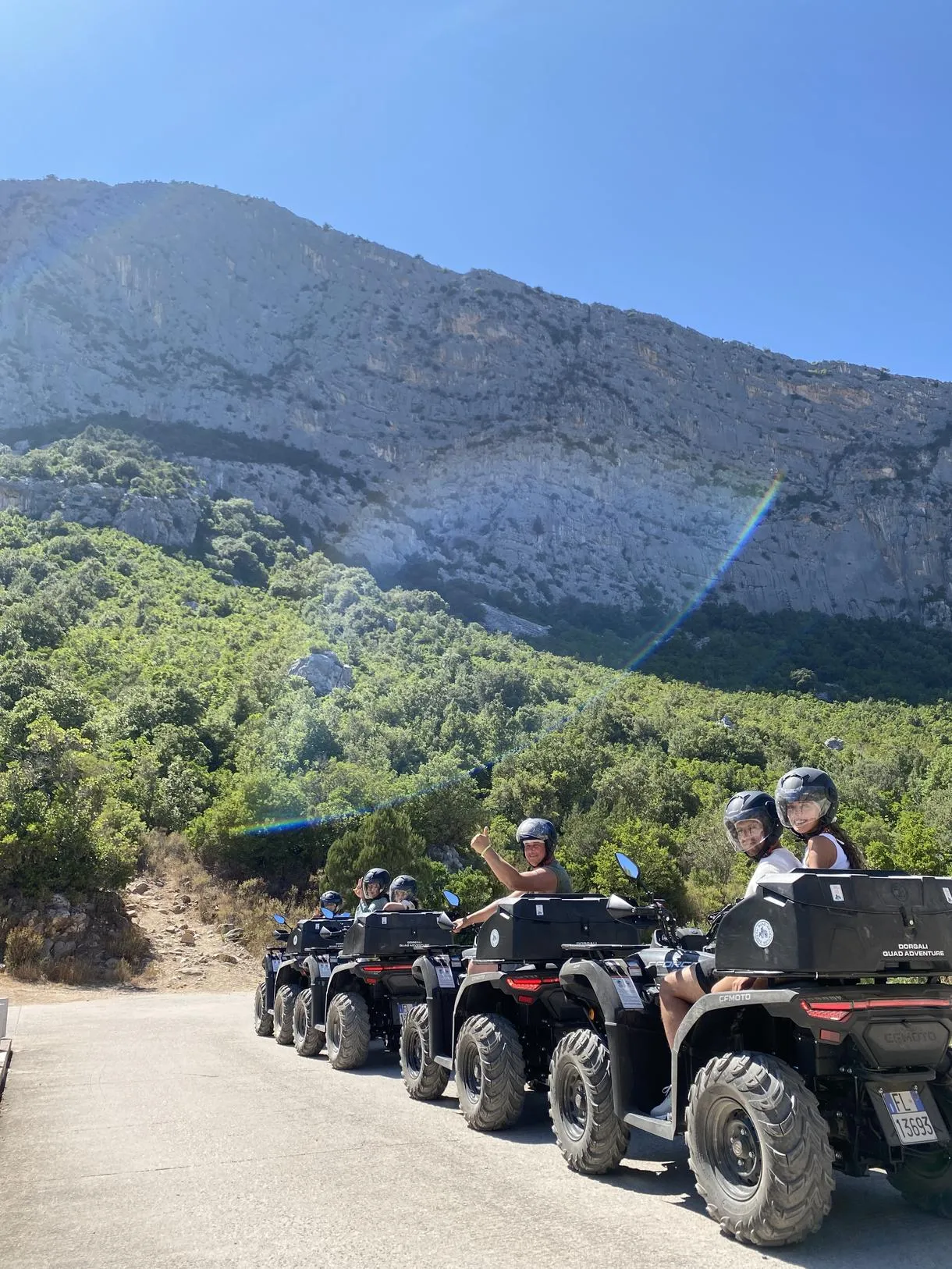 Escursione guidata in quad da Dorgali a Cala Gonone