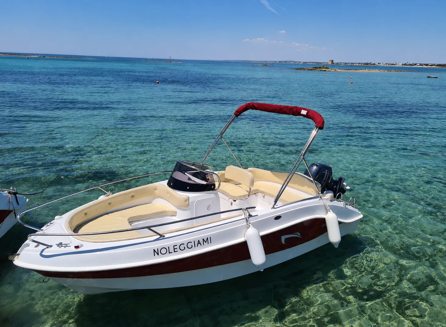 Noleggio barca senza patente da Porto Cesareo