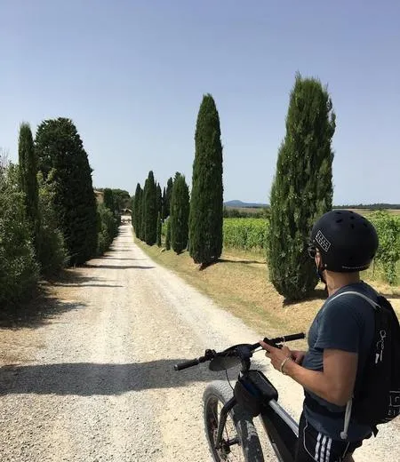 Giro in e-bike a Montepulciano