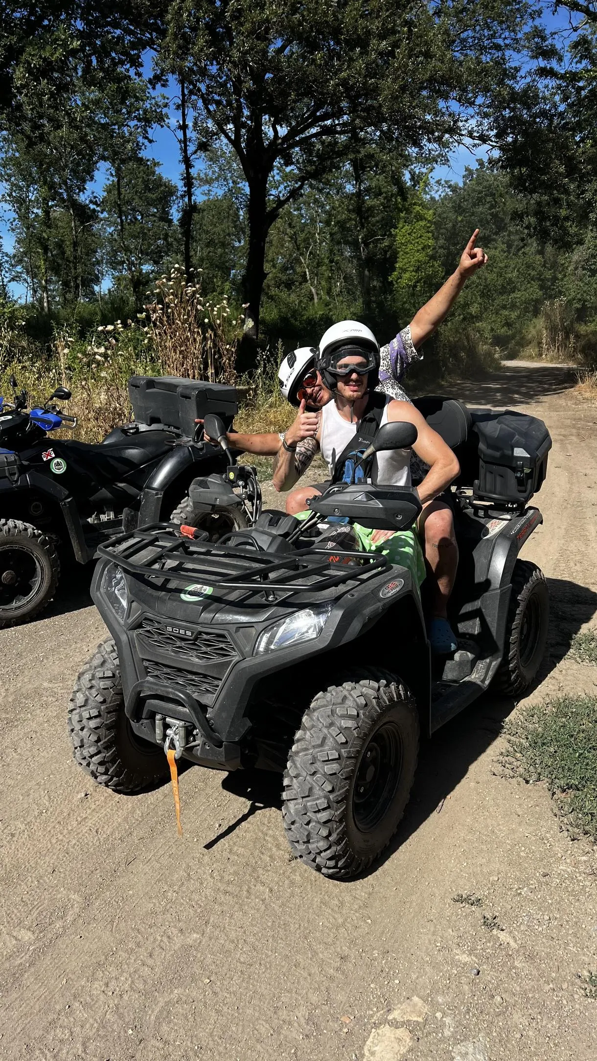 Escursione in quad tra la natura a Bracciano
