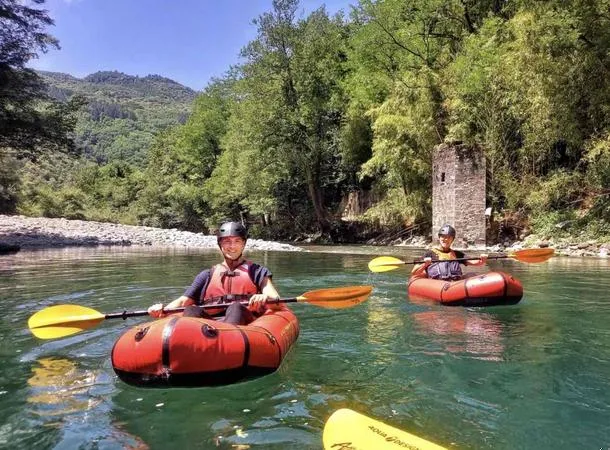 Rafting in Garfagnana on the Lima