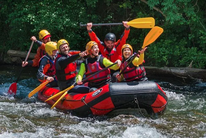 Rafting in Garfagnana on the Lima