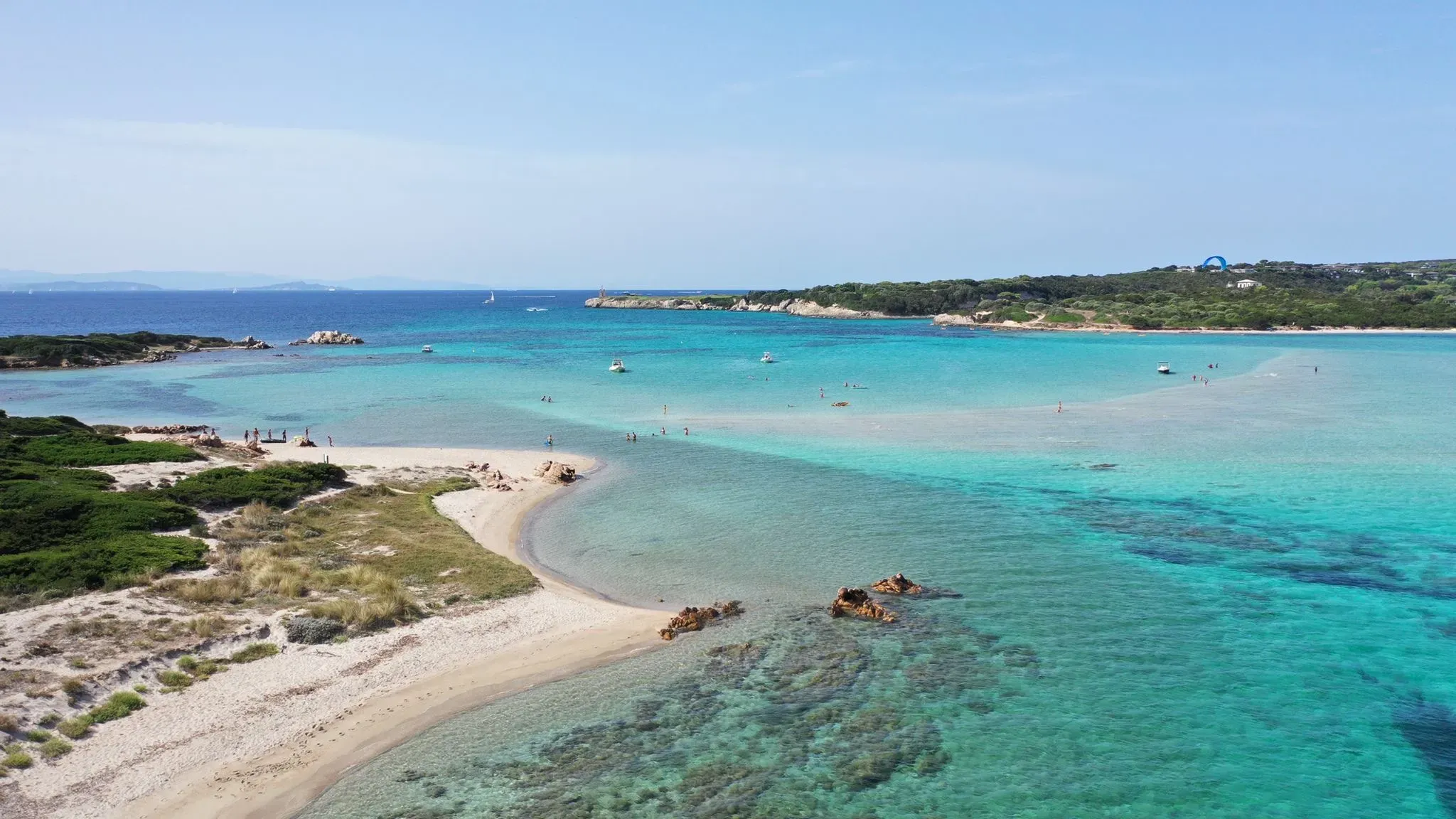 Escursione in barca all'Arcipelago del Corso con pranzo a bordo da Santa Teresa Gallura