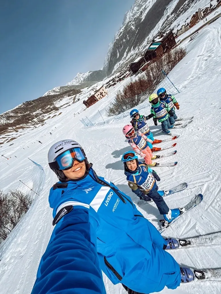 Lezione privata di sci per adulti e bambini a Livigno