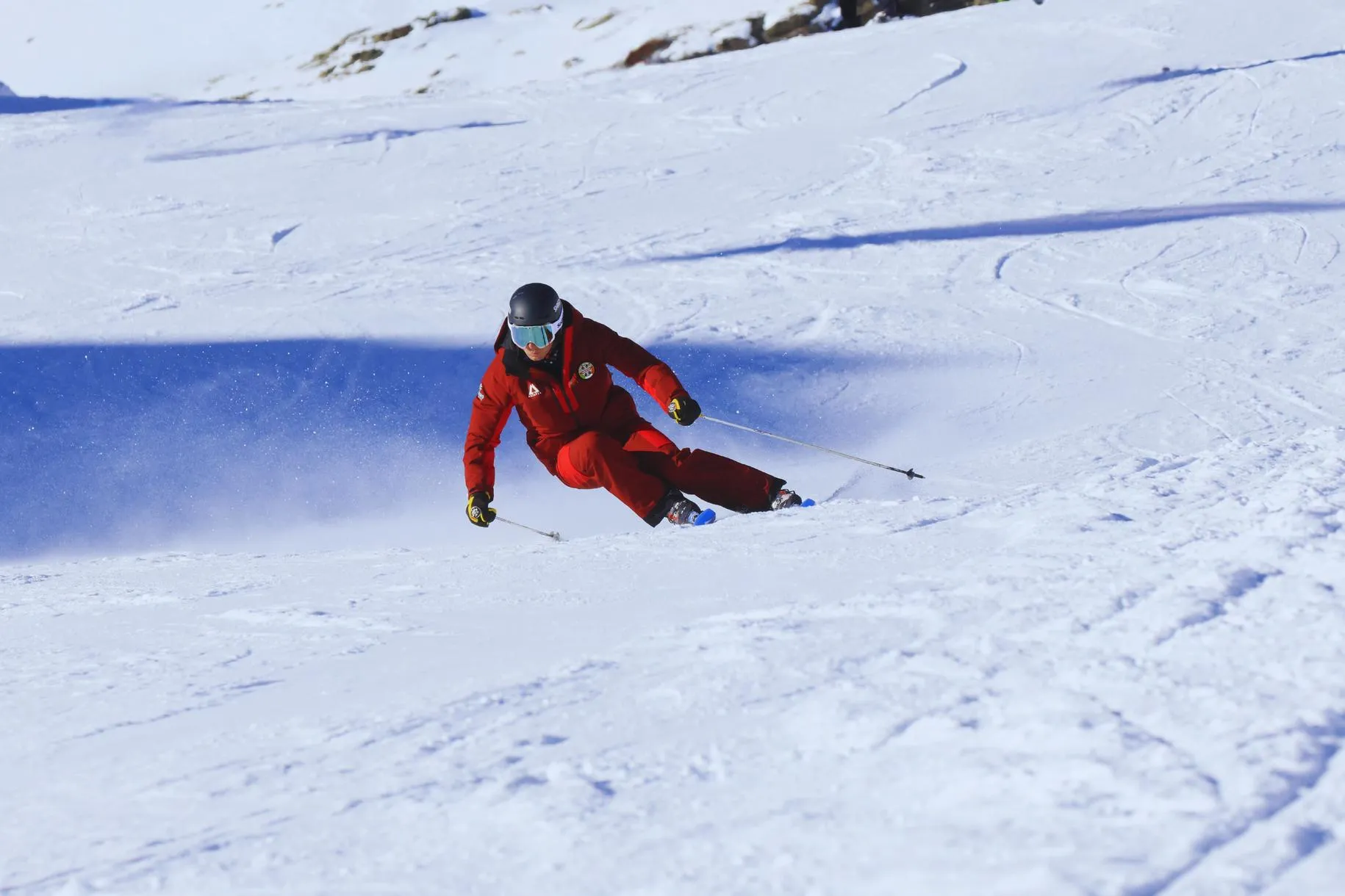 Lezione privata di sci per bambini a Santa Caterina di Valfurva